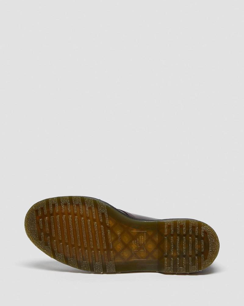 Dr Martens Vegan 1461 Oxford Sko Herre Lyserød Rød | DK 617ZUT